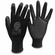 BPUNL Black PU Palm Coated Nylon Glove - Indigo Supplies Ltd