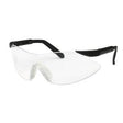ISE23B Zodiac Clear Lens Wrap Around A/S Safety Specs - Indigo Supplies Ltd