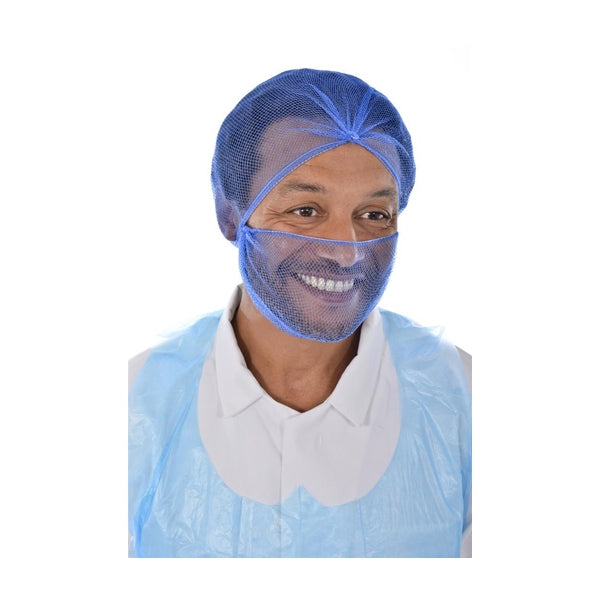 Lion Haircare Metal Free 3mm Beard Mesh Snood (Pack 36) - Indigo Supplies Ltd