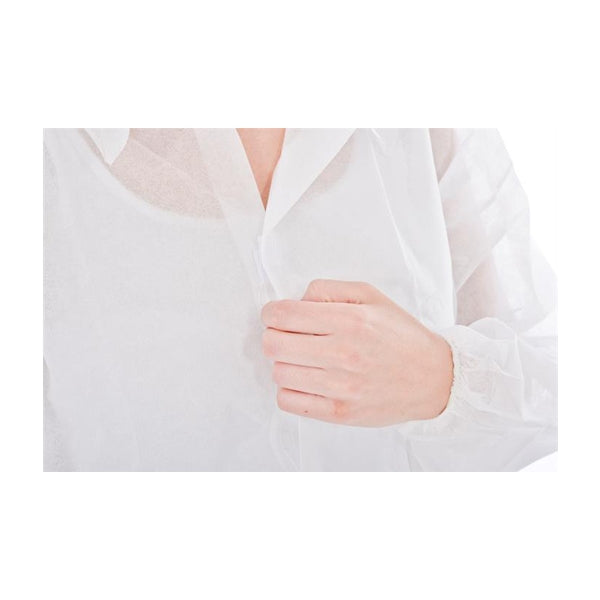 Lion Haircare Polypropylene Visitor Coats (Pack 50) - Indigo Supplies Ltd