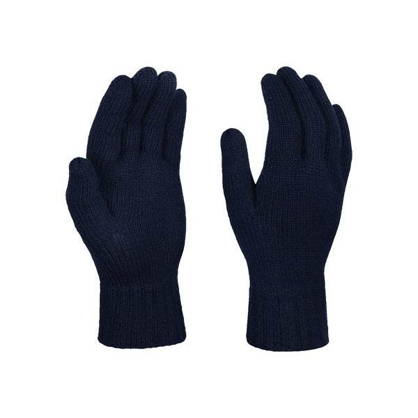 Regatta Knitted Acrylic Glove Navy - Indigo Supplies Ltd