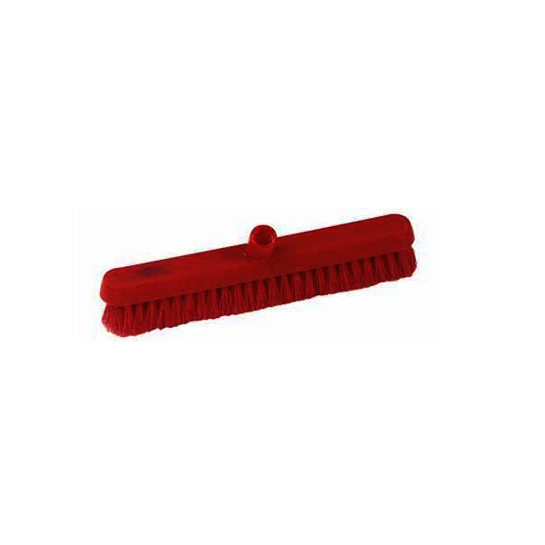 Red 15in Narrow Broom B1082RRES - Indigo Supplies Ltd