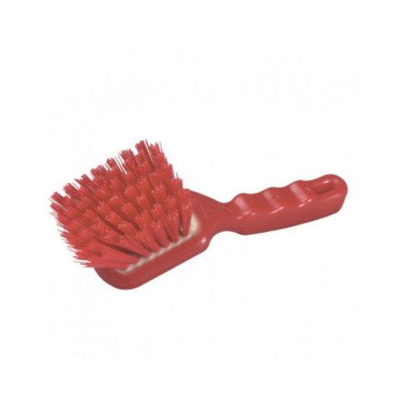 Red Short Handled Brush - Indigo Supplies Ltd