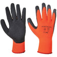 Portwest A140 Thermal Grip Gloves Black/Orange - Indigo Supplies Ltd