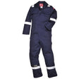 Portwest BIZ5 Bizweld Iona Hi-Viz Flame Res Coverall Navy - Indigo Supplies Ltd