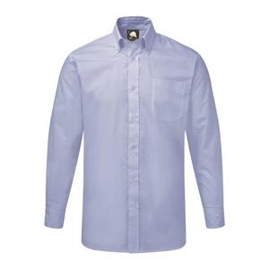 Orn 5510 Classic Oxford Sky Blue Long Sleeve Shirt - Indigo Supplies Ltd