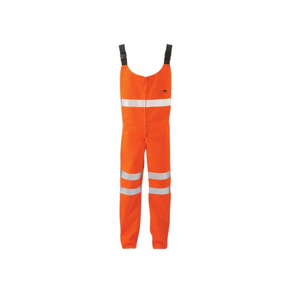 Gore-Tex 3 Layer Orange Class 2 Salopettes - Indigo Supplies Ltd