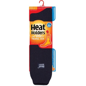 Heat Holders Lite Mens Thermal Long Socks Navy - Indigo Supplies Ltd
