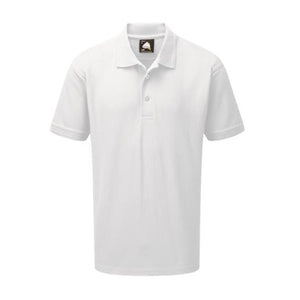 Orn 1150 Eagle Premium Polycotton Polo Shirt White - Indigo Supplies Ltd