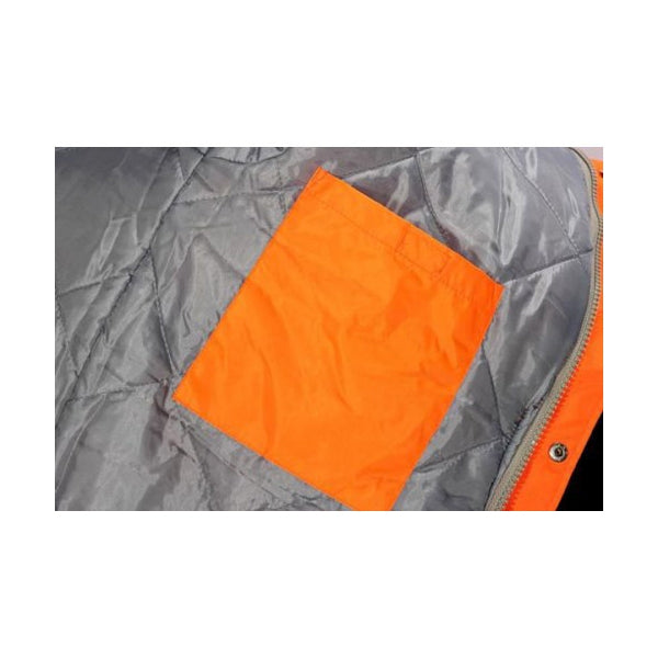 Future Hi-Vis Orange Bomber Jackets JK930 - Indigo Supplies Ltd