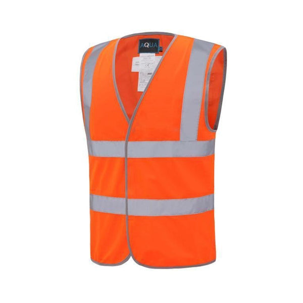 Orange Hi-vis Waistcoat - Indigo Supplies Ltd
