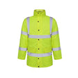 Future JK003 High Visibility Coat EN471 Yellow - Indigo Supplies Ltd