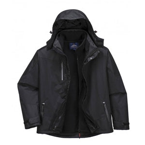 Portwest S553 3-in-1 Jacket Black - Indigo Supplies Ltd