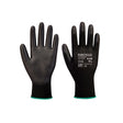Portwest A120 PU Coated Lightweight Gloves BPBP Black (Pair) - Indigo Supplies Ltd