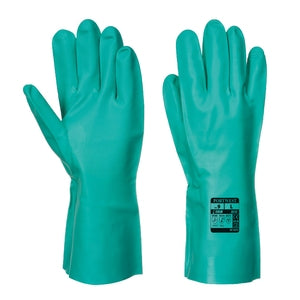 Portwest A810 Nitrosafe Chemical Gauntlet Green - Indigo Supplies Ltd