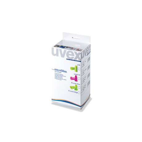 Uvex 2112-023 Com4-Fit Dispenser Refill Ear Plugs SNR33 (Pack 300) - Indigo Supplies Ltd
