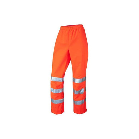 Leo HannaFord High Visibility Breathable Ladies Overtrousers ISO 20471 Cl 1 LL02-O - Indigo Supplies Ltd