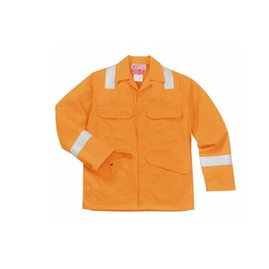 Portwest FR25 Bizflame Plus Jacket Orange - Indigo Supplies Ltd