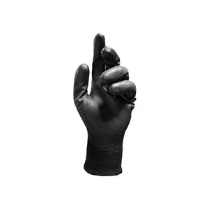 KeepSAFE GLO164 PU Palm Coated Glove Black - Indigo Supplies Ltd