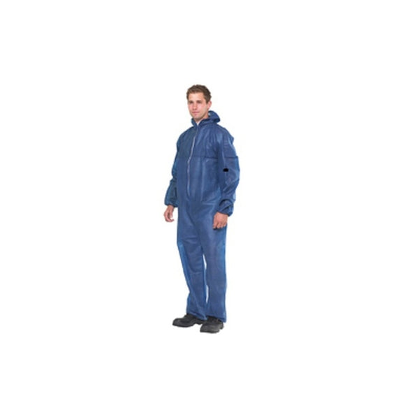 KeepCLEAN General Disposable Coverall Blue - Indigo Supplies Ltd