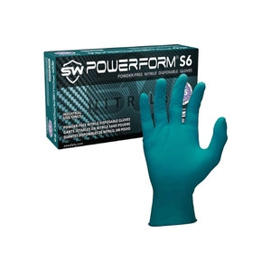 PowerForm S6 EcoTek Powder-Free Biodegradable Nitrile Gloves - Indigo Supplies Ltd