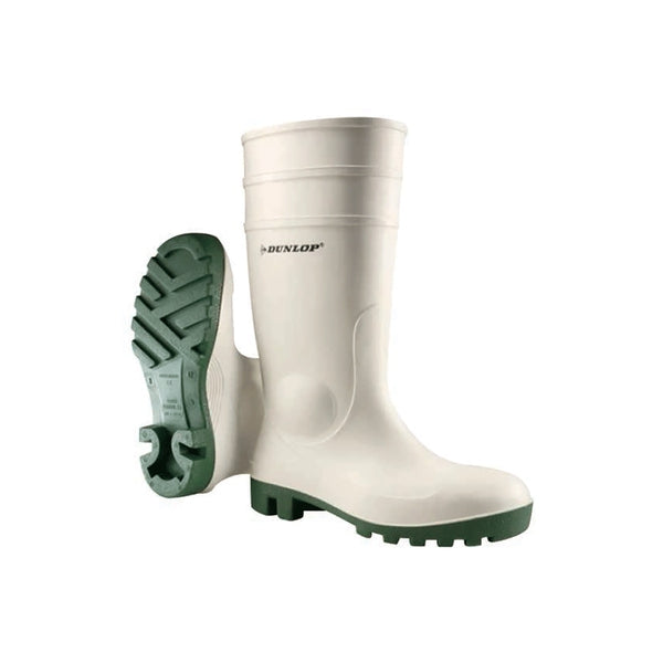 Dunlop Protomaster White Safety Wellington SB - Indigo Supplies Ltd
