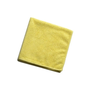 Eco Microfibre Cloths Yellow 40x40CM - Indigo Supplies Ltd