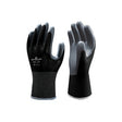 Showa 370 Nitrile Black Nylon Linen Glove - Indigo Supplies Ltd