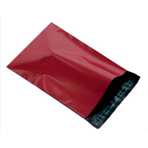 Red Polythene Mailing Bags - Indigo Supplies Ltd