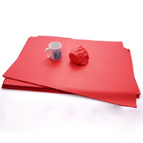 Red MG Tissue Paper - Indigo Supplies Ltd