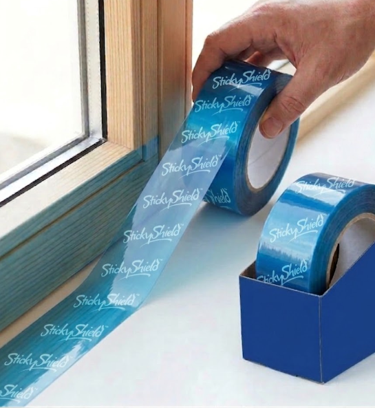 Sticky Shield® Peelable Low Tack Surface Protection Tape Blue