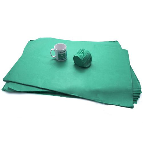 Turquoise MG Tissue Paper - Indigo Supplies Ltd