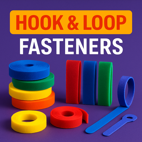 hook and loop fasteners tape adhesive uk