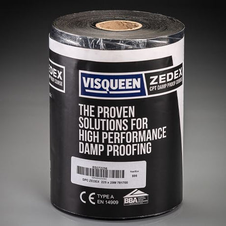 Visqueen Zedex CPT High Performance Damp Proof Course - Indigo Supplies Ltd