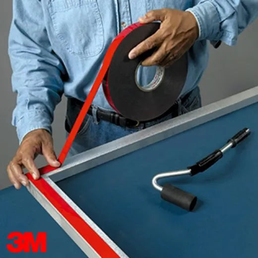 3M 4991F VHB Tape Short Roll Blister Pack Grey 19mm x 2.3mm x 5.5m 4991FST - Indigo Supplies Ltd