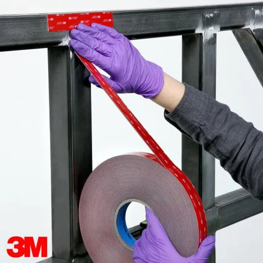 3M 4991F VHB Tape Short Roll Blister Pack Grey 19mm x 2.3mm x 5.5m 4991FST - Indigo Supplies Ltd