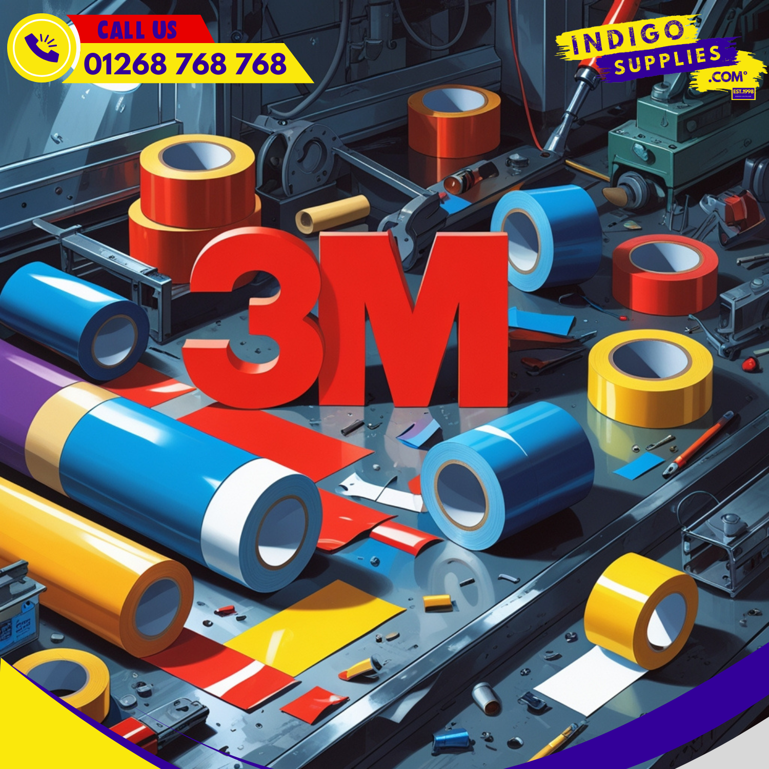 Your Ultimate Source for Every 3M Self-Adhesive Tape – Indigo Supplies ...