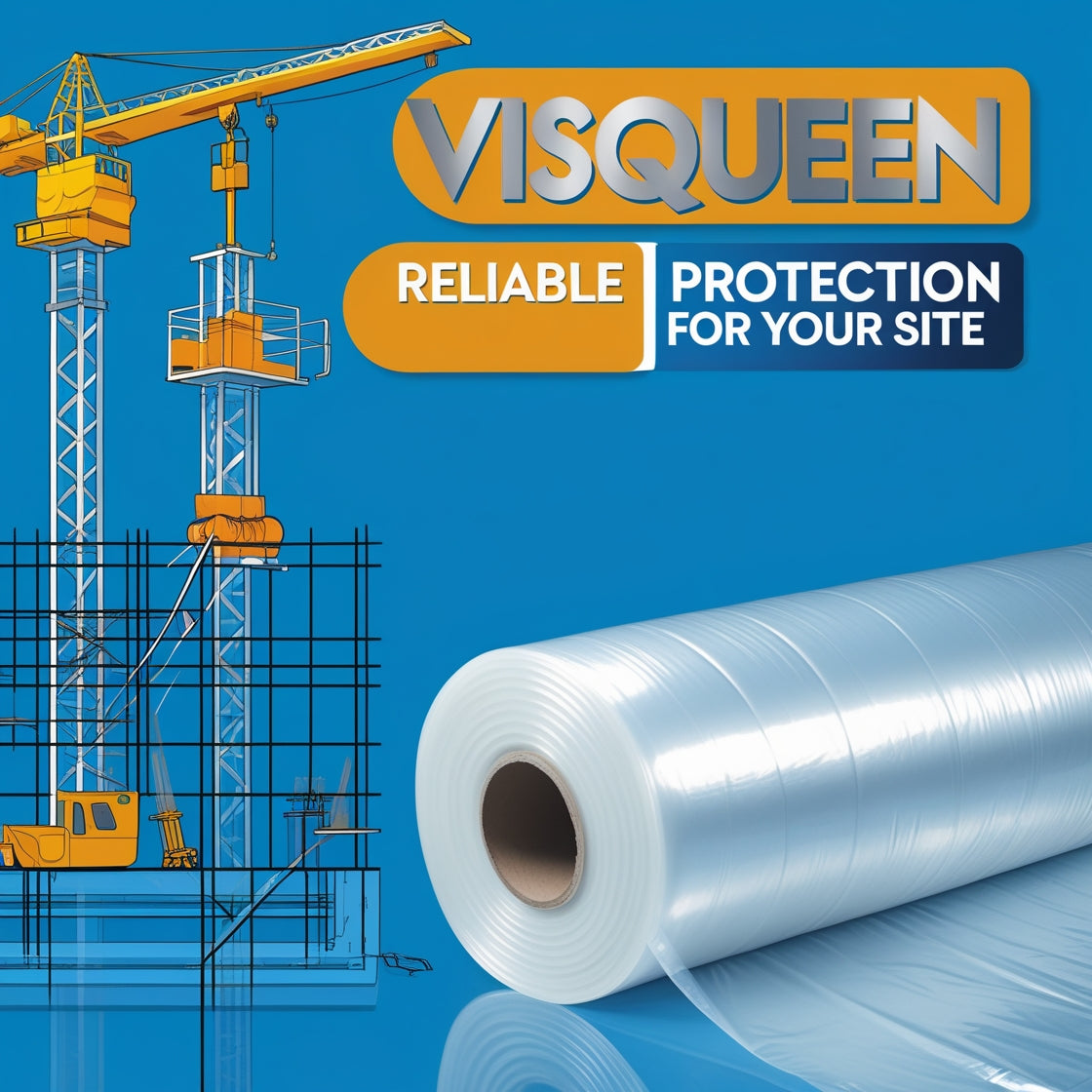 POLYTHENE SHEETING ROLLS FOR FLOOR PROTECTION IN THE UK