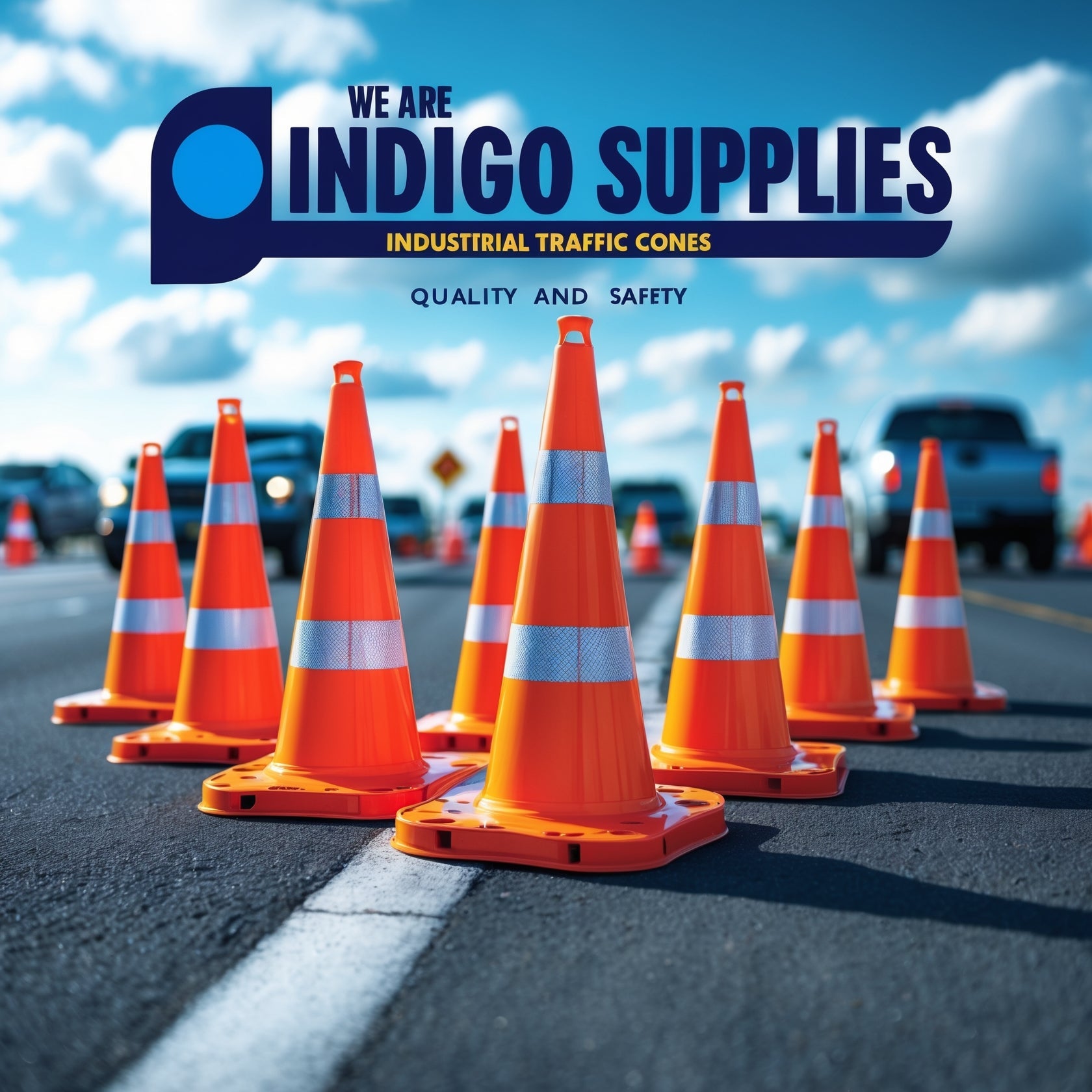 The Complete Guide to Traffic Cones: Your Road to Safety Excellence –  Indigo Supplies Ltd