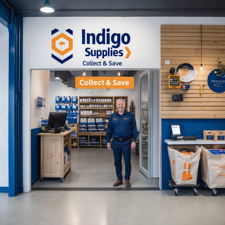 indigo supplies trade counter uk