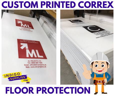 custom printed correx antinox cordek corrugated plastic