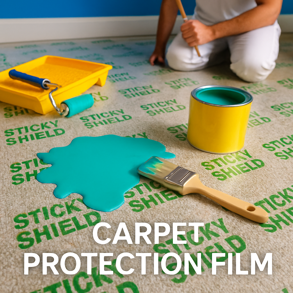 Why Adhesive Carpet Protection Film is a Game-Changer for Contractors