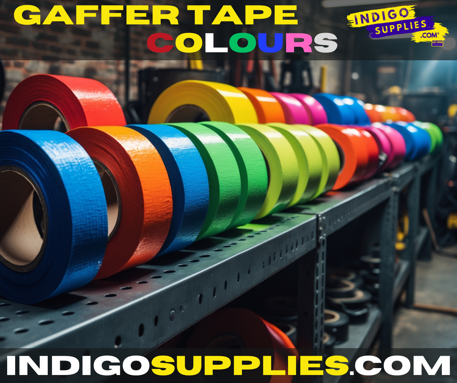 coloured gaffer tape cloth elephant duck duct gorilla tape adhesive tapes