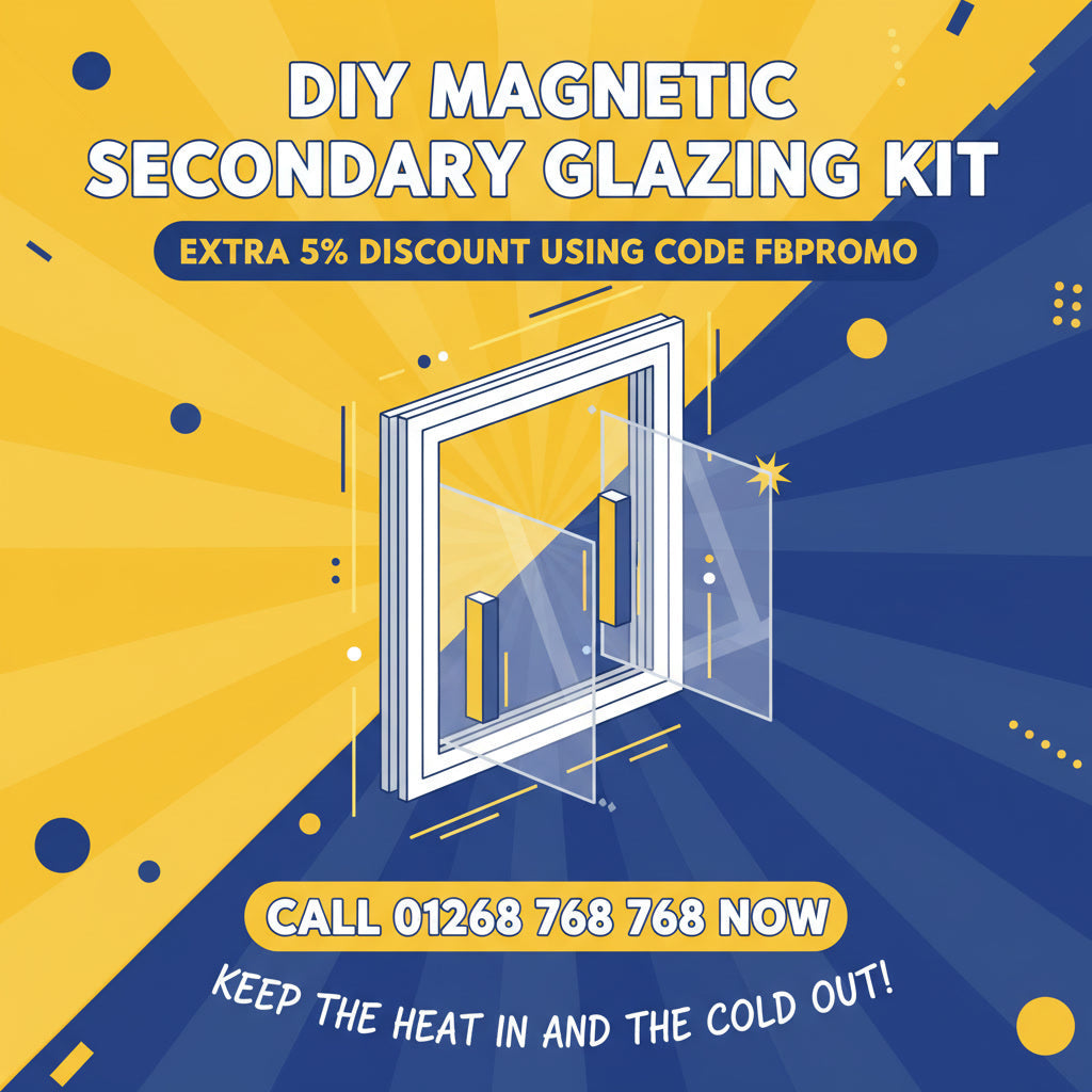 diy magnetic secondary glazing kit uk