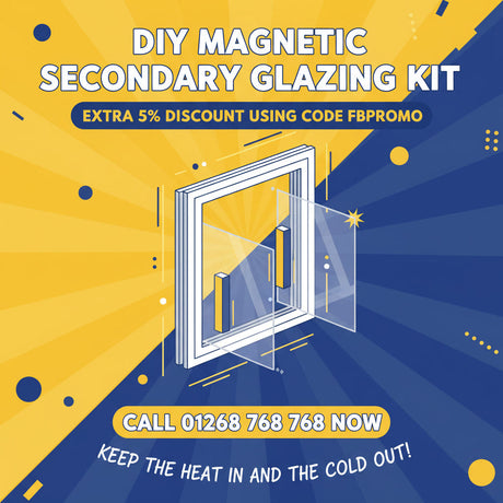 diy magnetic secondary glazing kit uk