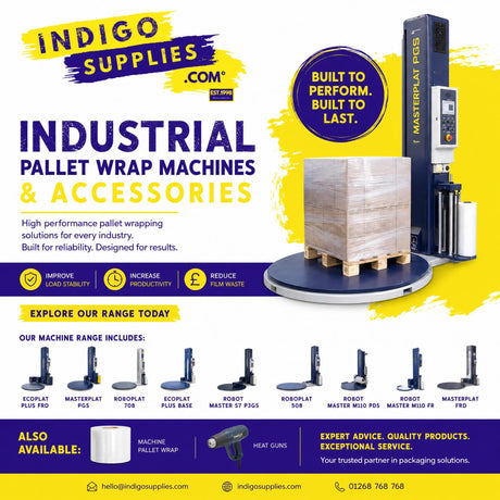 stretch film pallet wrap wrapping automatic machine essex uk