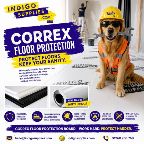 correx floor protection sheets rolls