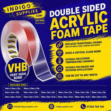 Clear VHB Foam Tape: The Strongest Bond You Can't See