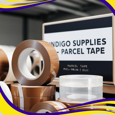 pvc vinyl packaging parcel tape printed