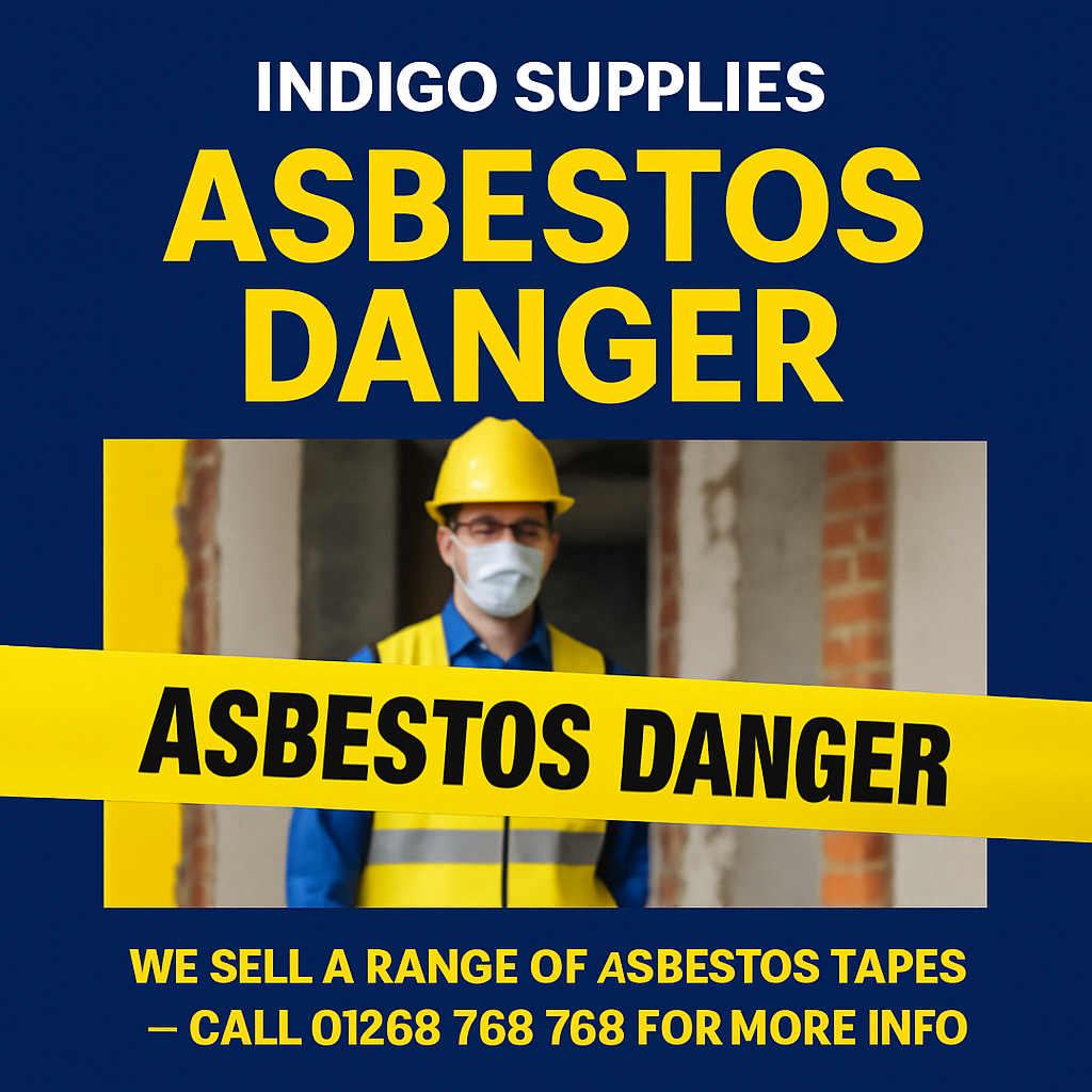 asbestos danger adhesive tapes barrier tape uk